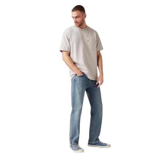 Levi’s 505 Men’s Straight Leg Jeans. Blue Size 34 x 30 #1437 - Picture 1 of 9